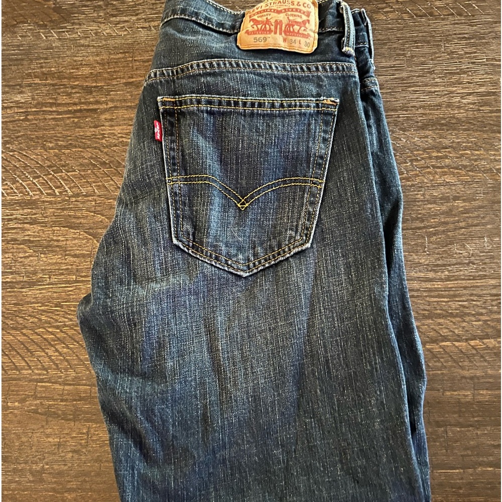 Mens Levi’s 569 Jeans. 34x30. Worn one time